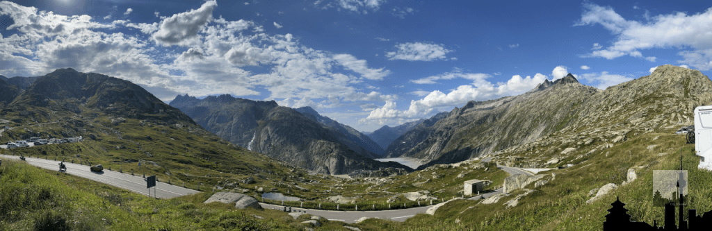 Grimsel Pass Panorama picture