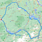 New Route Changed route through San Gotthard Tunnel over Lucern back to Bern (opens in Google Maps)