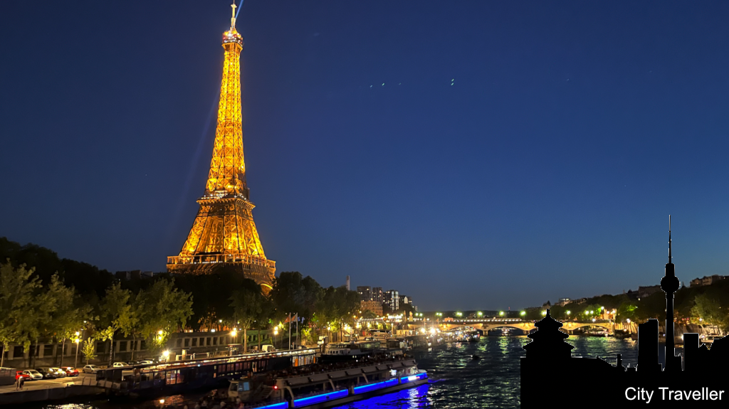 トップス JEANPAULGAULTIER The Night View of Paris Eiffel Tower view + terrace Saint Germain des Pres, Paris