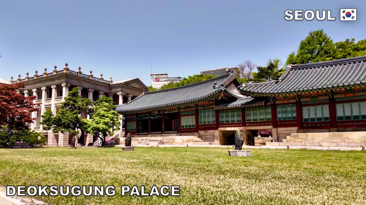 Seoul Walking Tour: Beautiful Deoksugung Palace